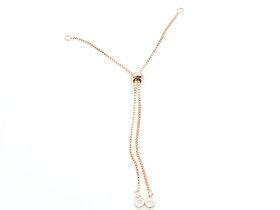Kedja till armband - rosegold