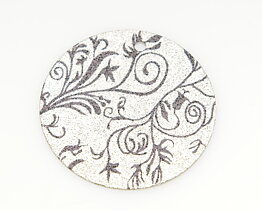 Silver o svart