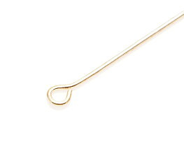 Hattpinnar, rosegold