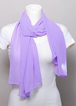 Scarf - enfärgat chiffon