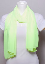 Scarf - enfärgat chiffon