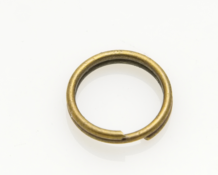Splitring antik brons