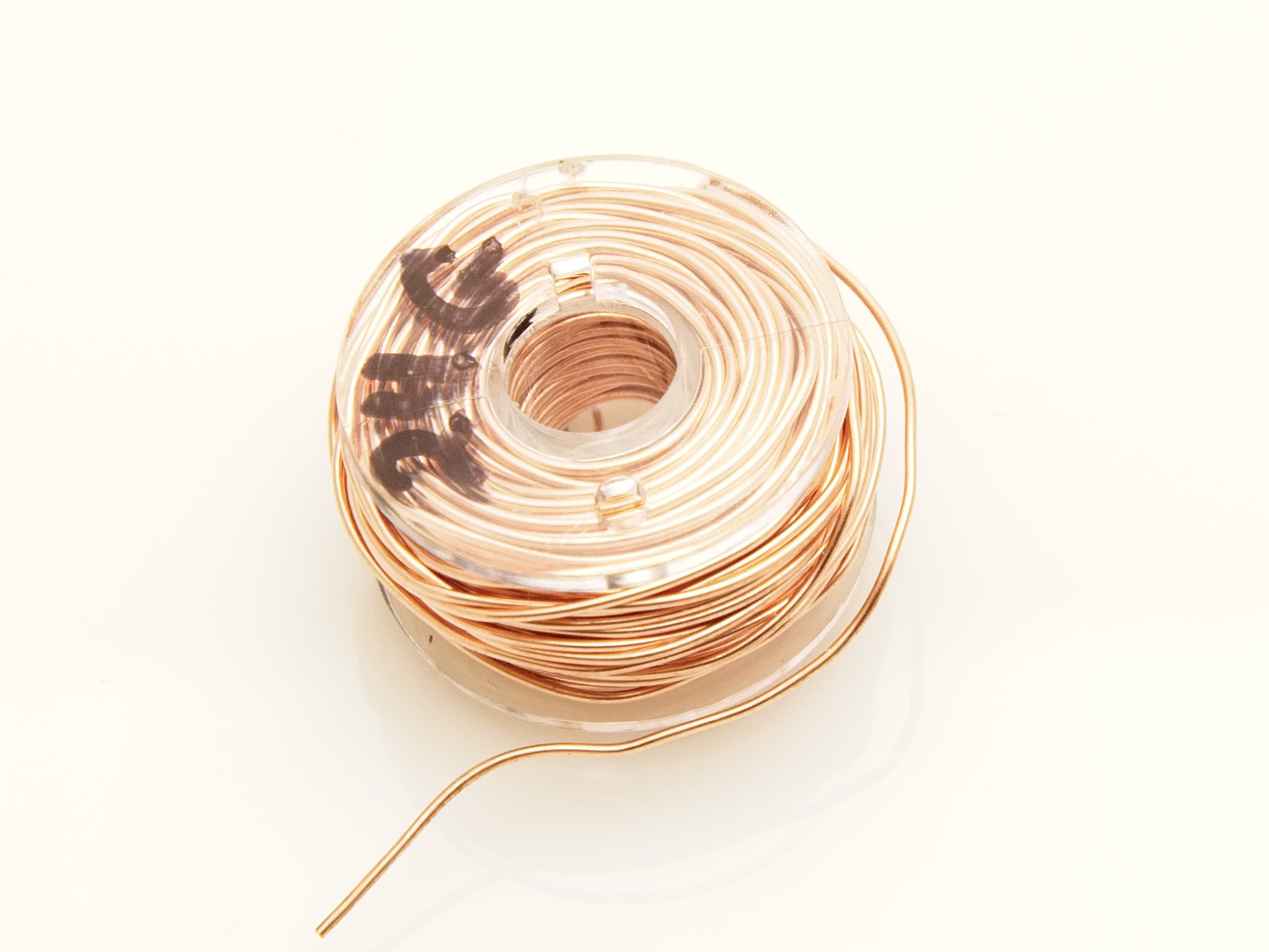 Rund ren kopparwire 0,50 mm