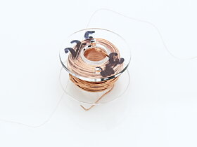 Halvrund ren kopparwire - 0.6 mm