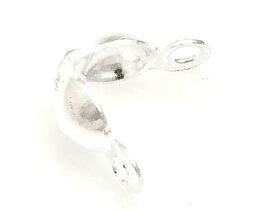 Avslut, "crimpgömma" - silver