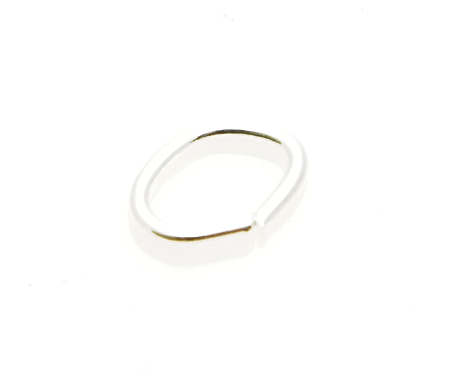 0-ring oval - silver