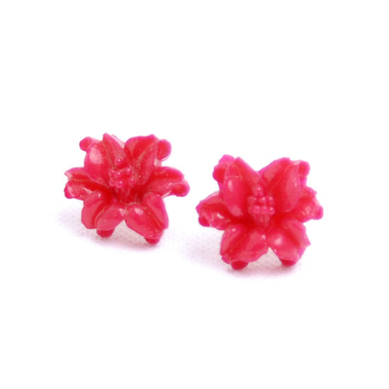 Earrings Orchid Small - 7