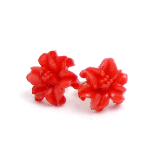 Earrings Orchid Small - 3
