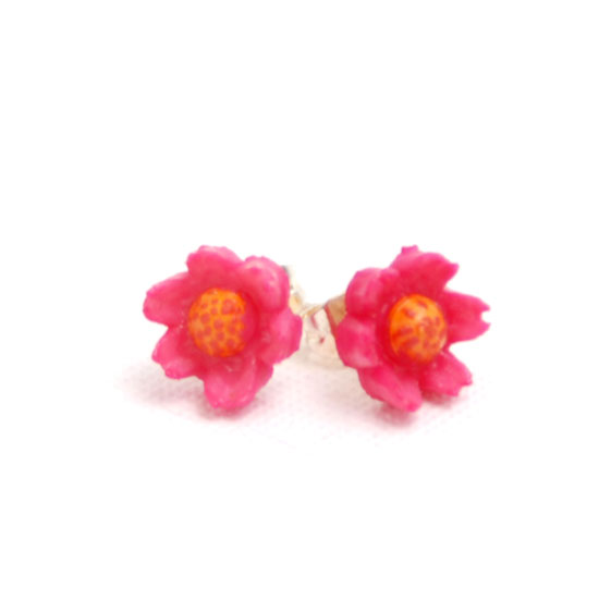 Earrings Flower Vintage Small - 7
