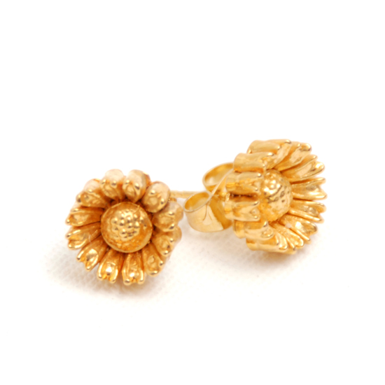 Earrings Flower Vintage (gold)