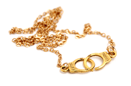 Halsband Handbojjor (guld & silver) - 2