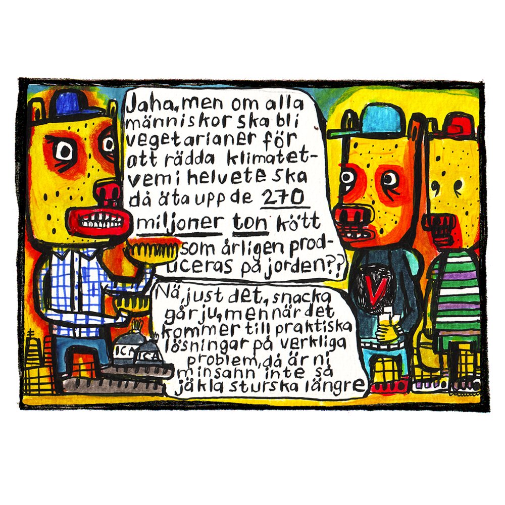 Magnet Sara Granér 'Köttet'