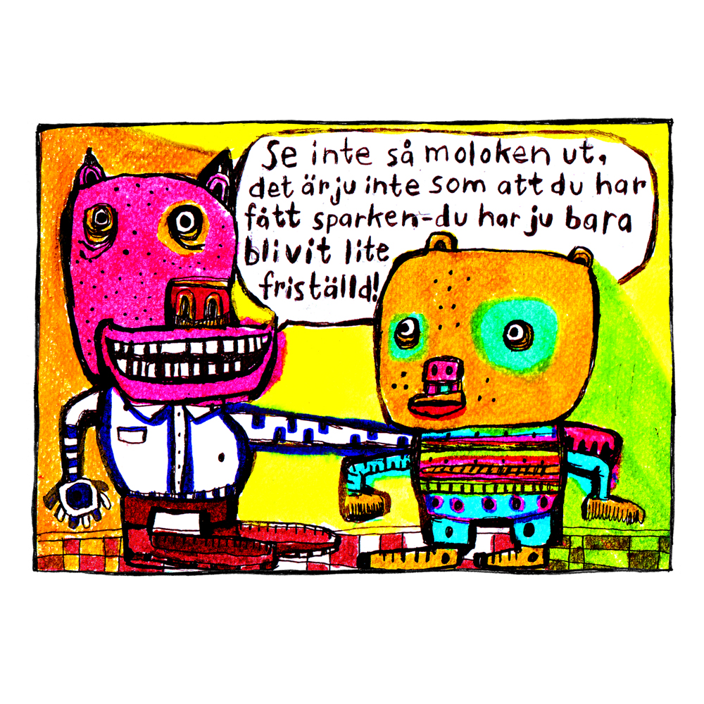 Magnet Sara Granér 'Friställd'