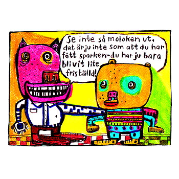 Magnet Sara Granér 'Friställd'