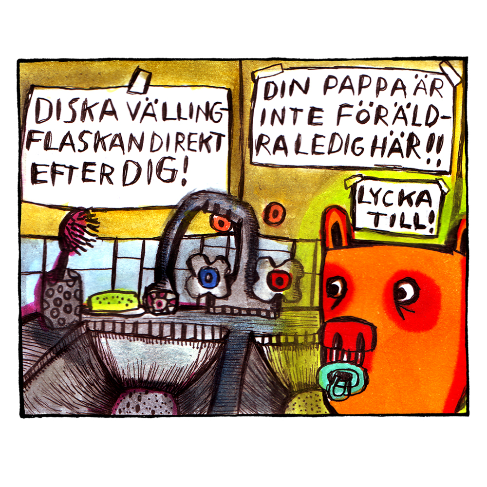 Magnet Sara Granér 'Övergivna barnet'