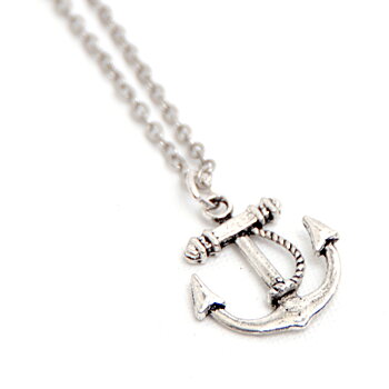 Halsband Ankare (silver)
