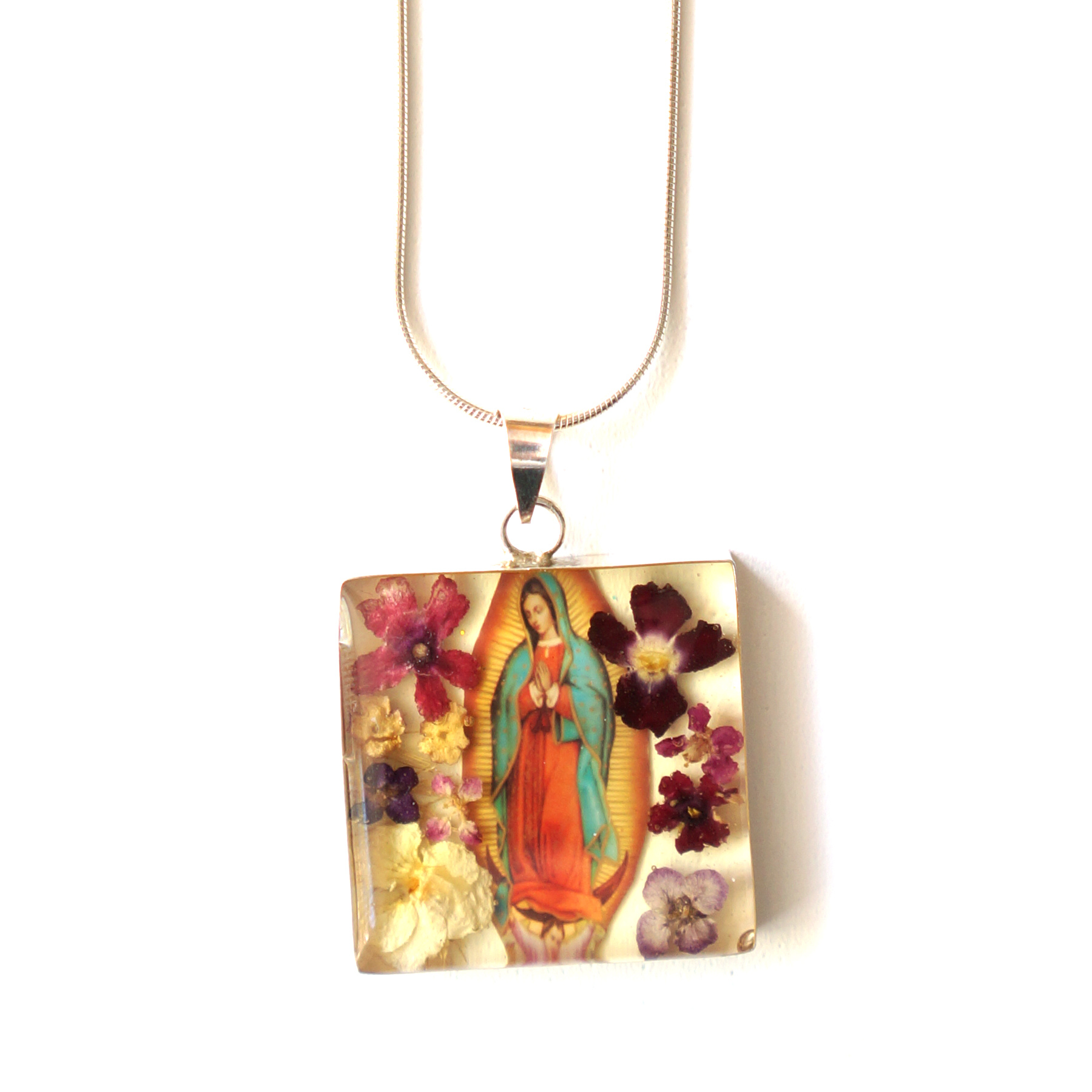 Necklace Guadalupe, violet