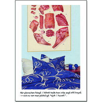 Postcard Jan Stenmark "Planschen"