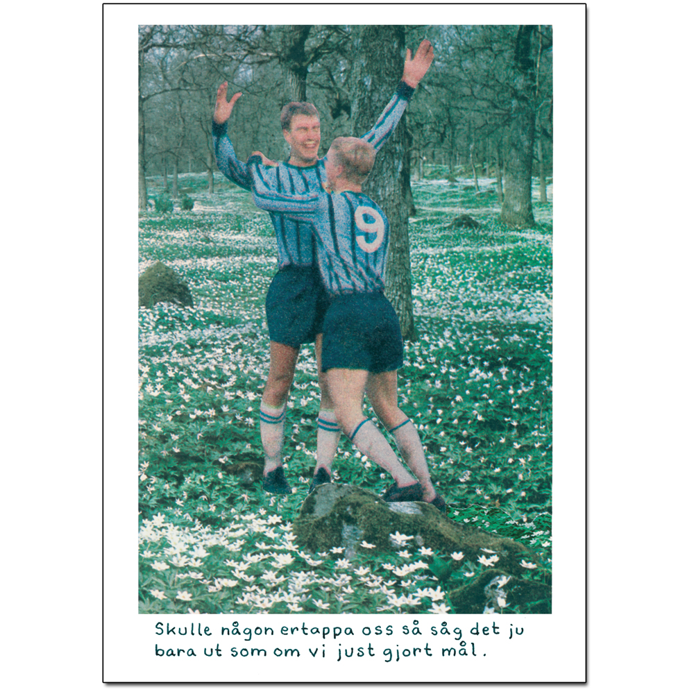 Postcard Jan Stenmark "Mål"
