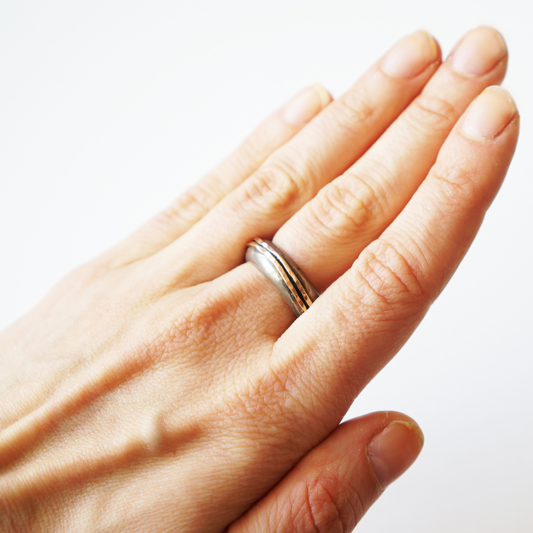 Ring Ribbon, Sterling silver - 2
