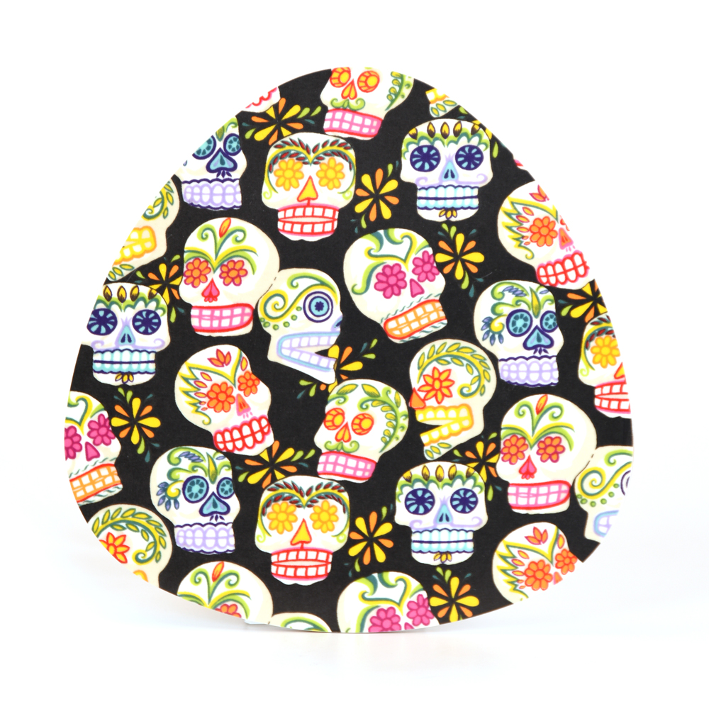 Grytunderlägg Sugar skulls (svart)
