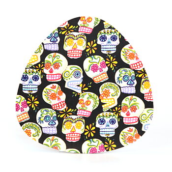Grytunderlägg Sugar skulls (svart)
