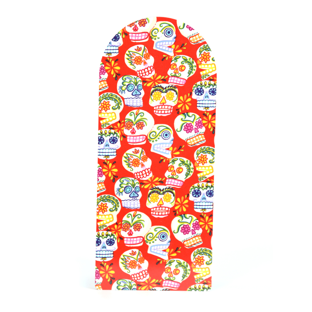 Leikkuulauta Sugar skulls (punainen)