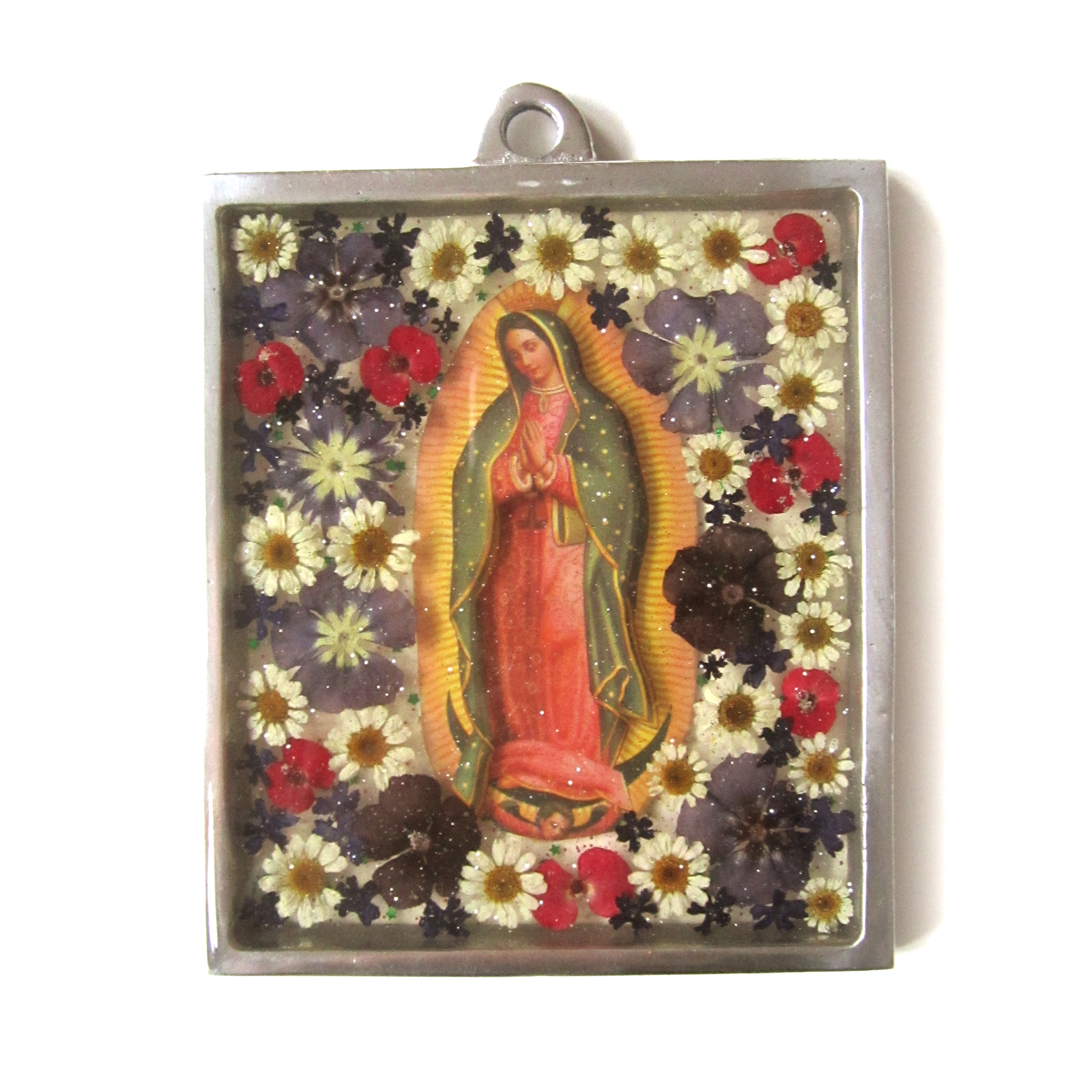Seinä ornamentti glass Guadalupe