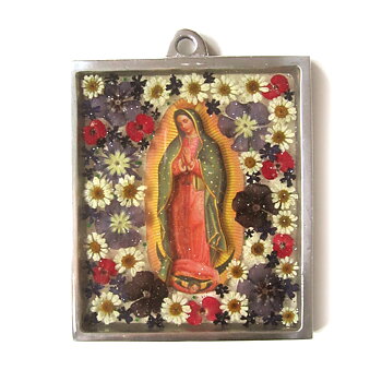 Seinä ornamentti glass Guadalupe