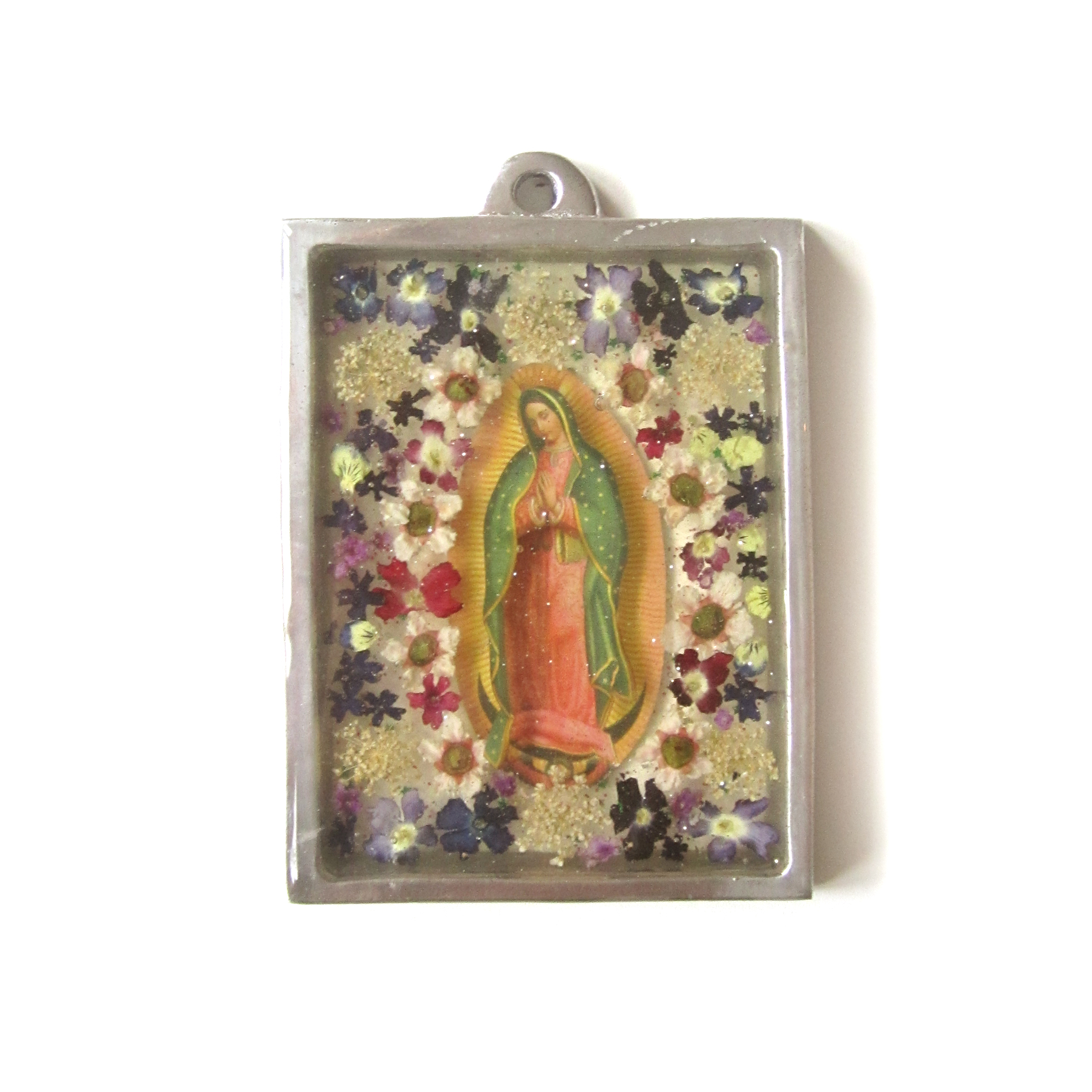 Seinä ornamentti glass Guadalupe