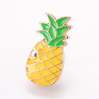 Brosch pin ananas
