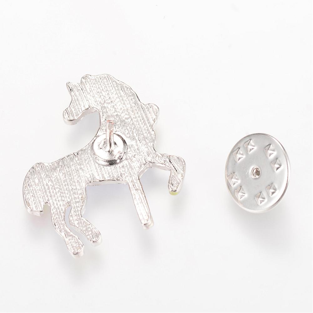 Brosch pin enhörning - 2