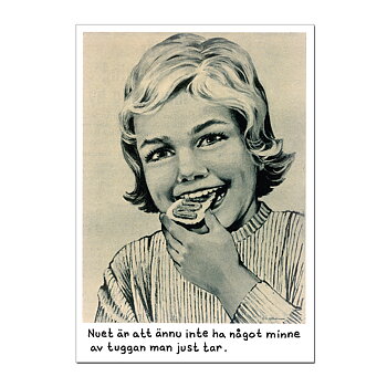 Postcard Jan Stenmark "Nuet"