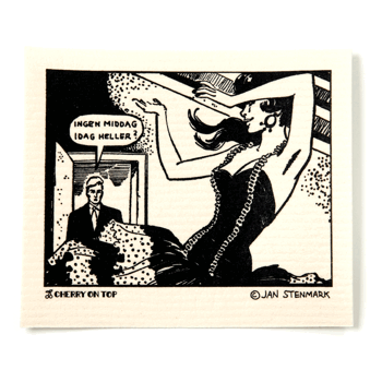 Dishcloth Jan Stenmark 'Middag'