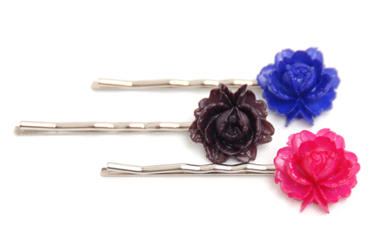 Hair Pin Rose