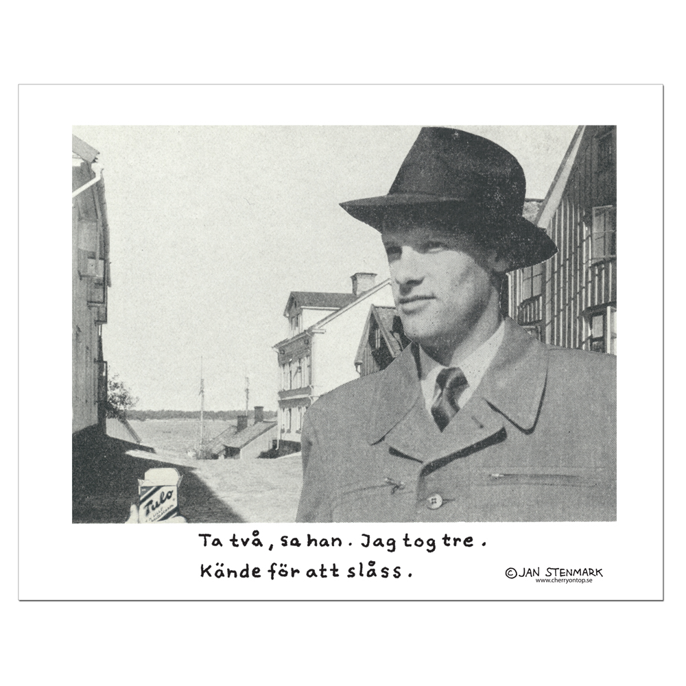 Poster Jan Stenmark "Tulo" small 24x30 cm