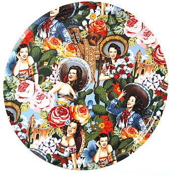 Round Tray 65 cm Oh La Ladies