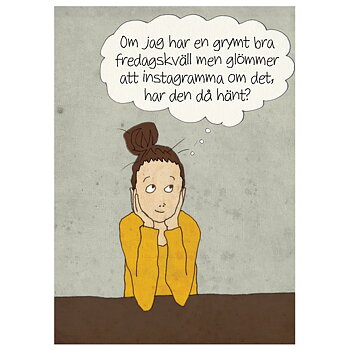 Magnet hej hej vardag 'Instagram'