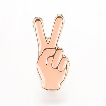 Brosch pin hand