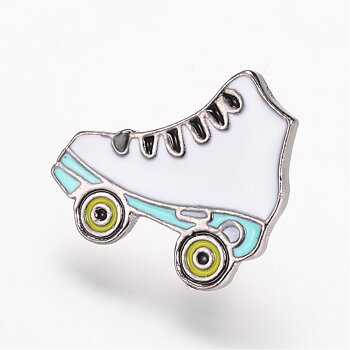 Brosch pin rullskridsko