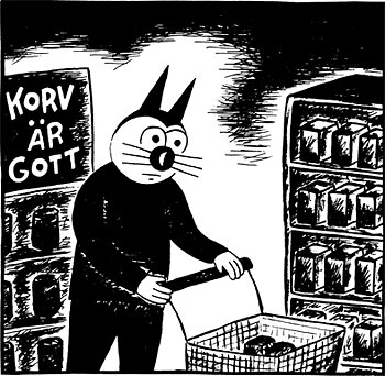 Magneetti Klas Katt 'Korv'