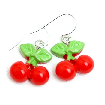 Örhängen Cherry Bright