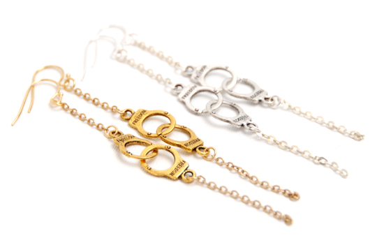 Örhängen Handbojjor (guld & silver)