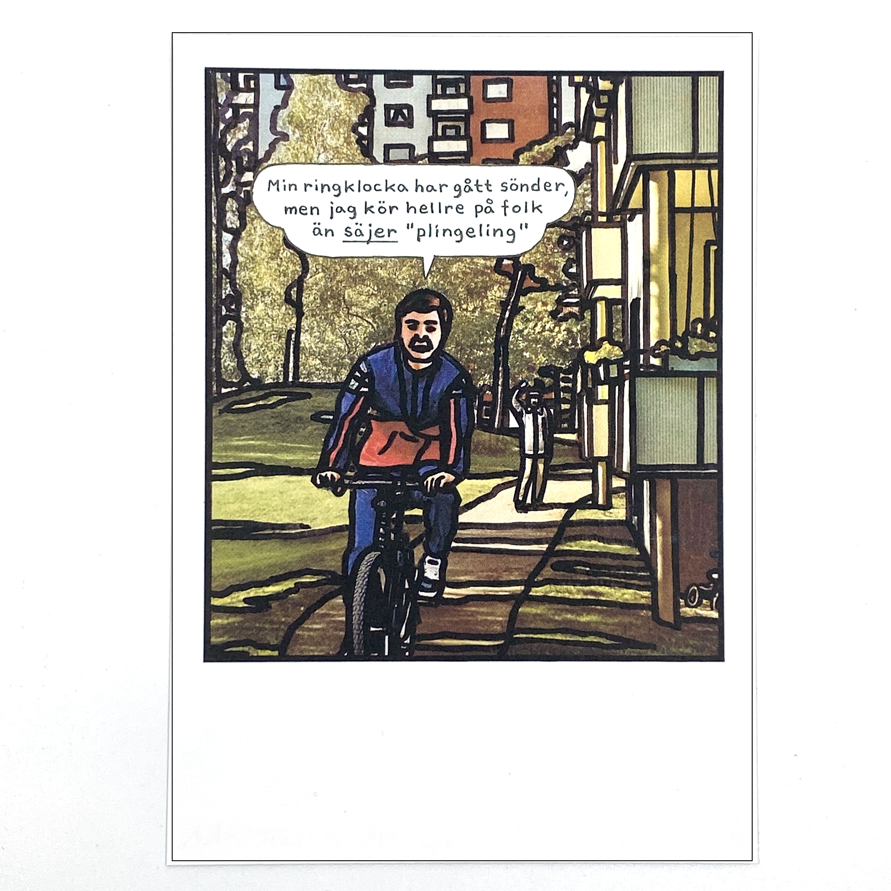 Postcard Jan Stenmark "Plingeling"