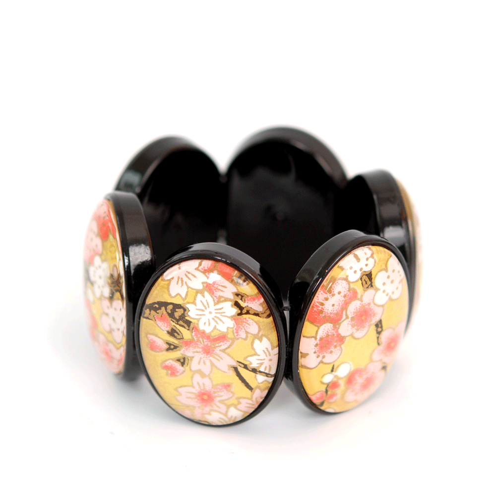 Armband Origami (gul)