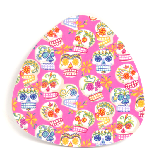 Grytunderlägg Sugar skulls (rosa)