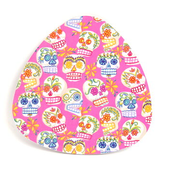 Grytunderlägg Sugar skulls (rosa)