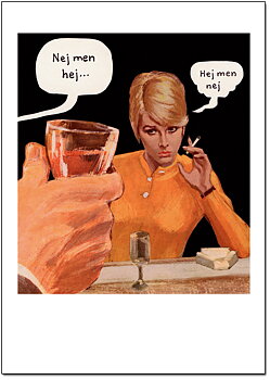 Postcard Jan Stenmark "Hej"