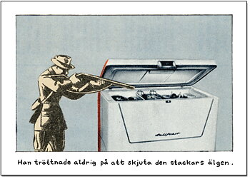 Postcard Jan Stenmark "Älgen"