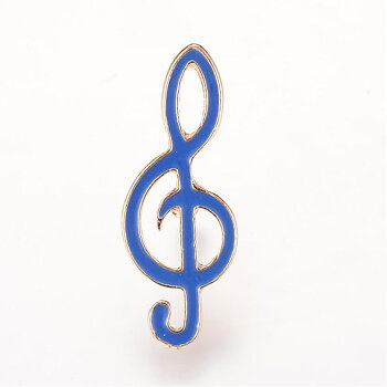 Brosch pin g-klav